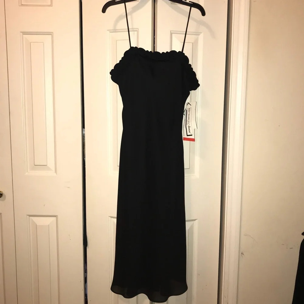 NWT BREAKIN LOOSE Spaghetti Strap Midi Dress 7/8 - Picture 2 of 7